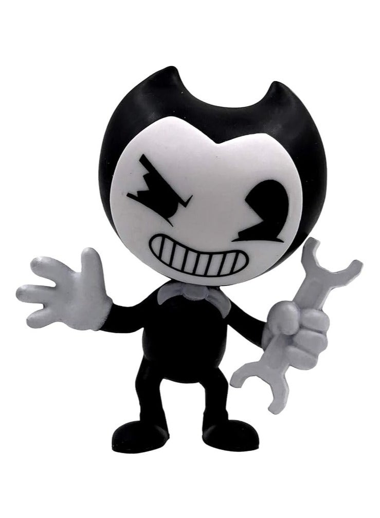general Bendy and The Ink Machine Doll Model Ornament Set, Bandy 4-Piece PVC Model Toy Decoration Collectible Gifts  - Image 3