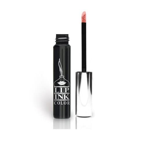 Lip Ink Liquid Lip Color Lipstick NUDE Coral  100 Smearproof  Waterproof Natural Organic Kosher  Vegan WaxFree Cosmetics USA Self Manufactured Factory Direct Since 1995