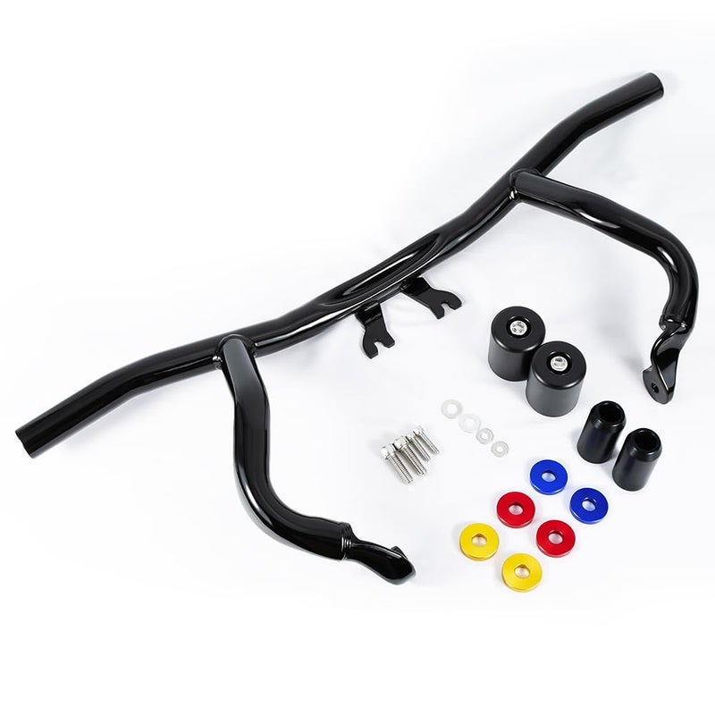 Engine Guard FlatOut Bar for HarleyDavidson Touring Street Glide Road Glide Road King ElectraUltra Models 20142025