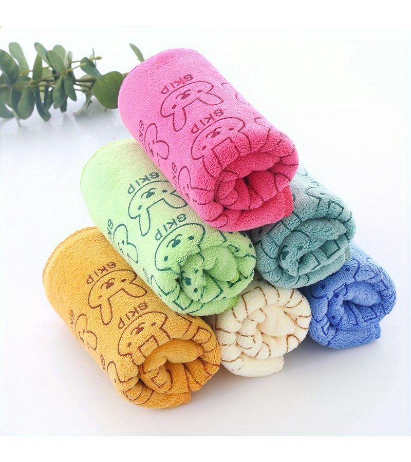 4 Pack Super Absorbent Quick Dry Dog Towels Soft Gentle Durable Grooming Small Breeds - Image 1