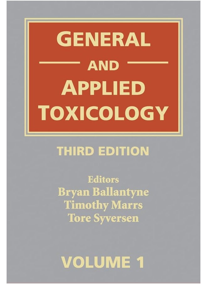 General and Applied Toxicology: 6 Volume Set