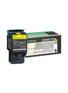 C544N/X544N Yellow Extra High Yield Return Program Toner Cartridge 4000