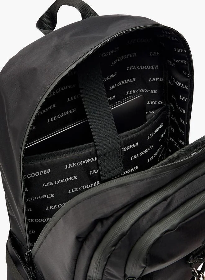 Lee Cooper BLACK Men Padded Straps Backpack for Men | Best Price UAE