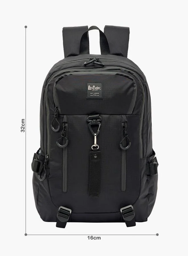 Lee Cooper BLACK Men Padded Straps Backpack for Men | Best Price UAE