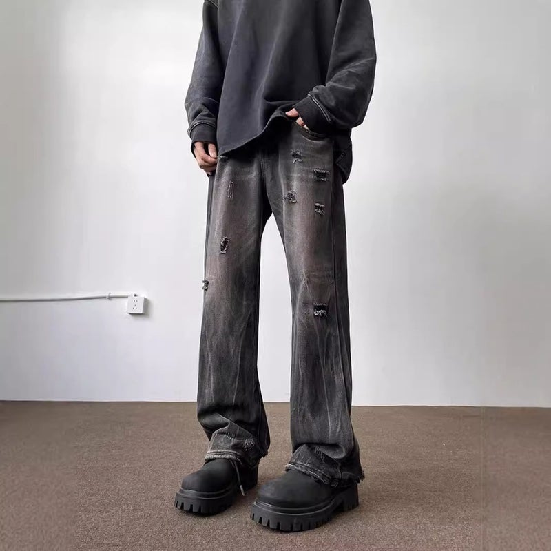 Unisex Casual Daily Denim Jeans - Image 5