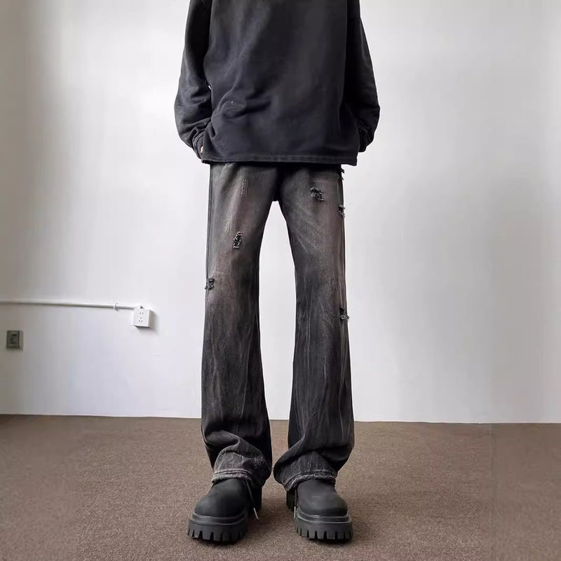 Unisex Casual Daily Denim Jeans - Image 4