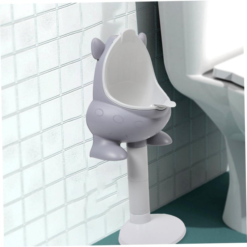 Adjustable Height Wall Mounted Potty Training Urinal for Boys with Removable Bowl - Image 5
