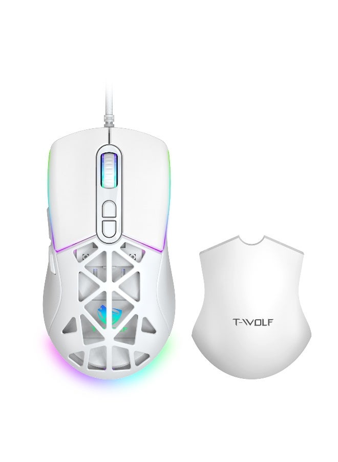 T-WOLF G520 Hollow Gaming Mouse - Image 1