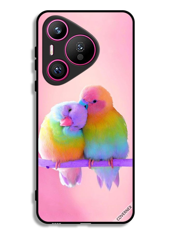 Covernex Huawei Pura 70 Protective Case Cover Cute Birds - Image 1
