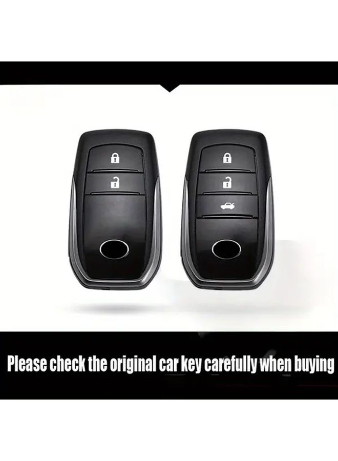 Lexus Keyless Smart Key Fob Cover Case Blue Shell Protective Accessory For Toyota Corolla Camry Rav4 Prius - Image 2