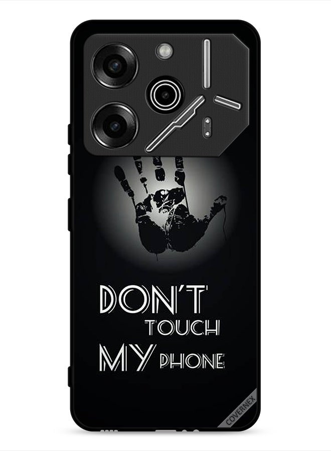 Covernex Tecno Pova 6 Pro 5G Protective Case Cover Don't Touch My Phone Hand - Image 1