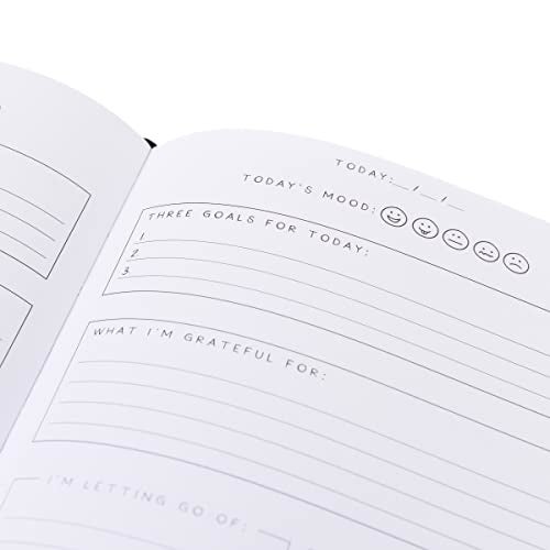 Graphique Self Care Journal | Manifest Design | Affirmations, Goals, Reflections | Guided Notebook with Prompts | Daily Mindfulness Planner | Gift for Women | 256 Pages | 6” x 8” - Image 3