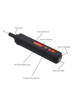 BONAI Electric Screwdriver Set, 3.6V Wireless Magnetic Precision Screwdriver Set with 2 LED Lights and 36 Standard Screwdriver Bits, Convenient Repair Tool for Mobile Phones, Watches, Cameras, Laptops  - Image 5