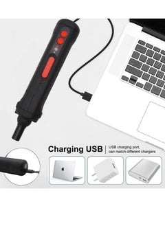 BONAI Electric Screwdriver Set, 3.6V Wireless Magnetic Precision Screwdriver Set with 2 LED Lights and 36 Standard Screwdriver Bits, Convenient Repair Tool for Mobile Phones, Watches, Cameras, Laptops  - Image 3