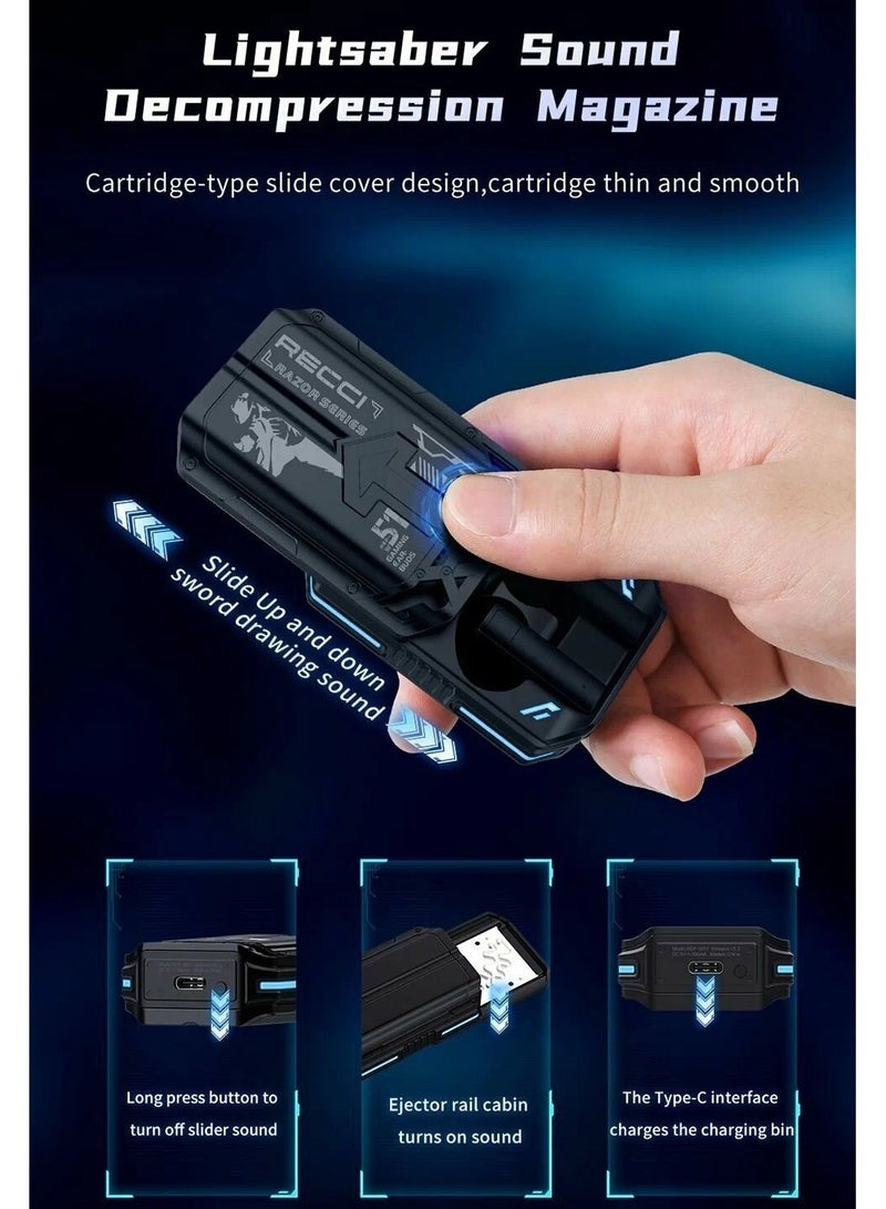 ريتشي سماعات RECCI رياضية مقاومة للماء  إطار خارجي من سبائك الزنك والألومنيوم RECCI/REP W51 بالون الابيض اصدار حديث - Image 4