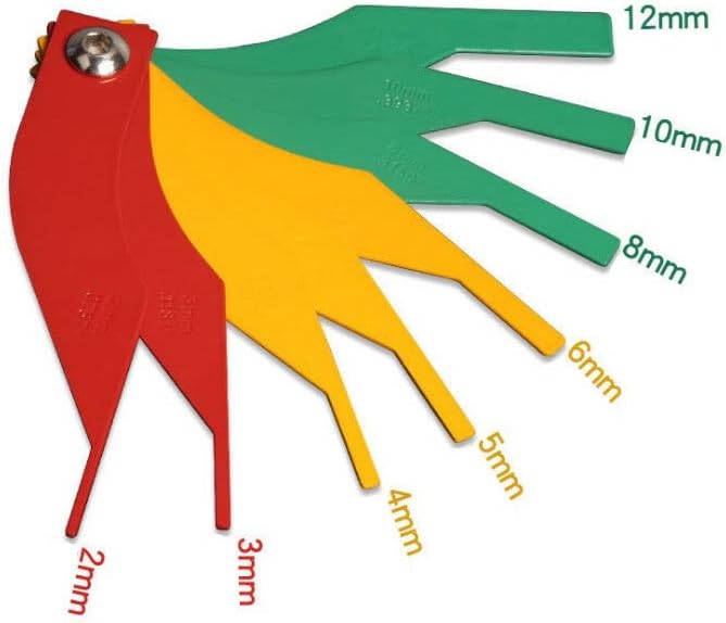 UTMALL 8 in 1 Automotive Brake Pad Feeler Gauge Tool - Image 4