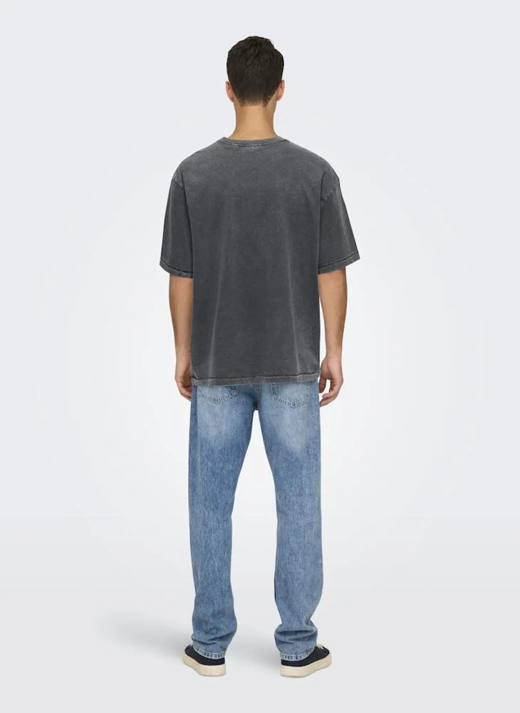 Only & Sons Onsdevin Crew Neck T-Shirt