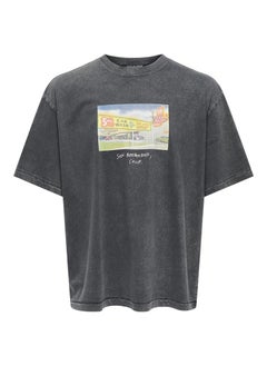 Only & Sons Onsdevin Crew Neck T-Shirt  - Image 5