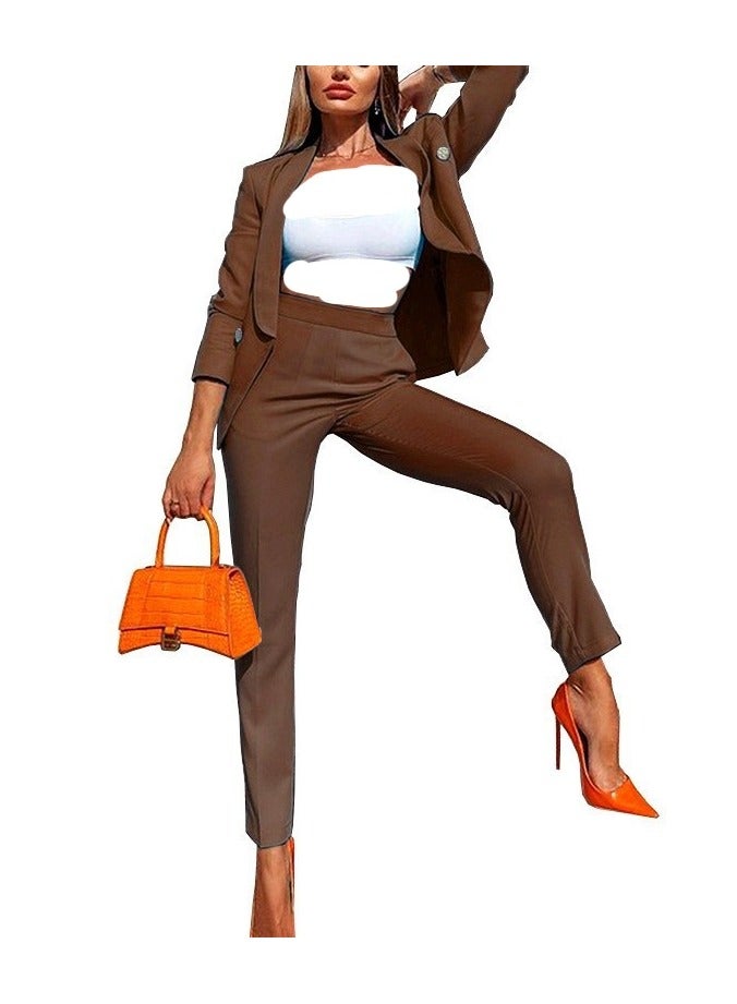 Shougu Fashion Casual Suit Set For Women's Clothing  - Image 1