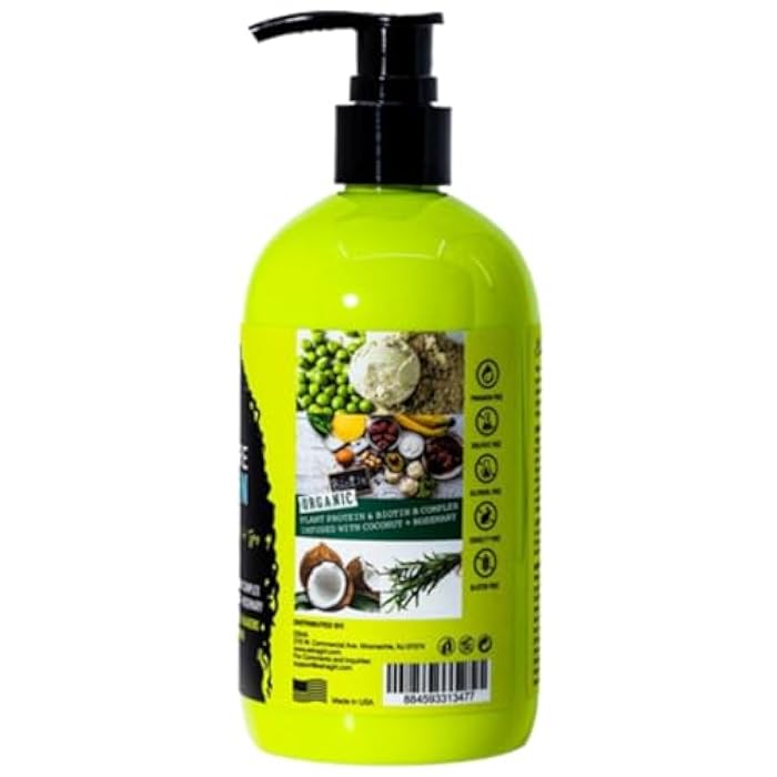 Esha Girl Natural 3C & 4C Curl Shampoo - Customized Care for Distinctive Curls, Gentle, Cruelty Free, Plant Based Nourishment - Captivating Tropical Ocean Scent - Embrace Healthy, Vibrant Hair | 12 Oz - Image 2