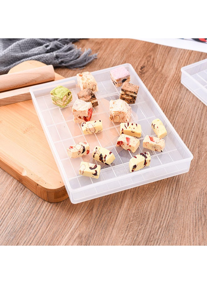 Generic - Snowflake Crisp Mold Non-stick Shaping Cooling Tool 112 Grids Active Bottom Bull Pulling Candy 5 Piece Set Handmade Diy Kit-Specifications:Large Live Bottom 2-piece Set - Image 1