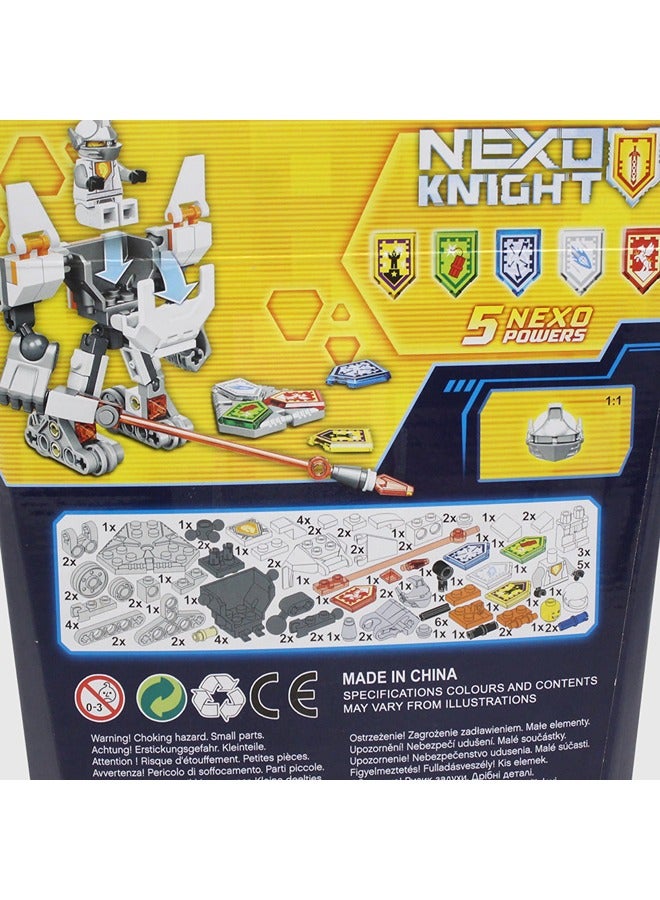 Bela Nexo Knights Battle Suit Lance Building Blocks 89 Pcs