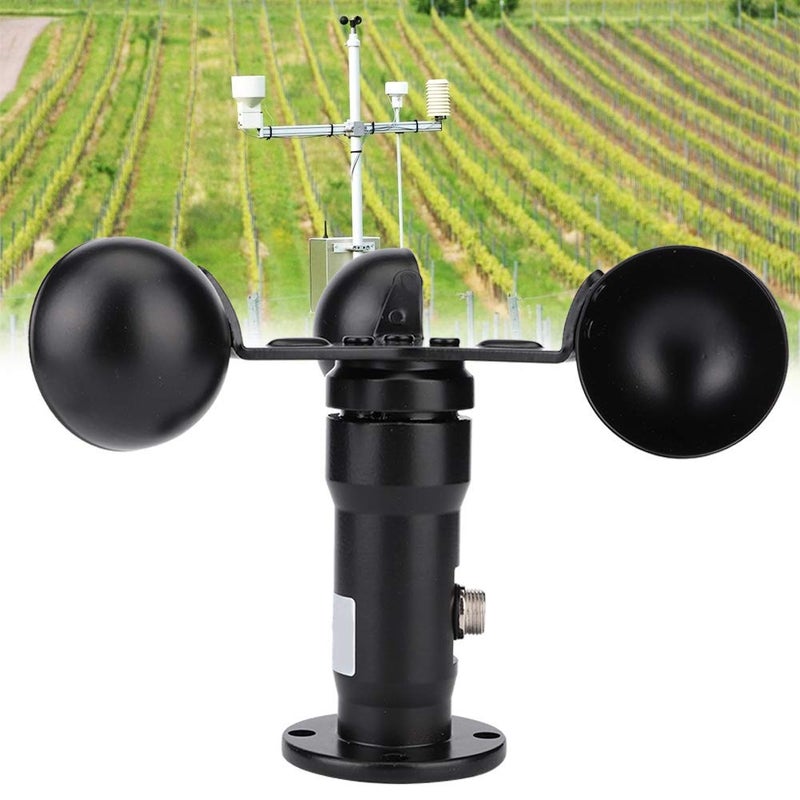 Aluminum Alloy Wind Speed Sensor Anemometer With Pulse Signal Output - Image 4