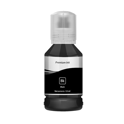 needle ; Pin point precision Needle 135gms 001/003 Compatible Refill Ink | Made in India | for Epson L3150 L3110 L3100 L3151 L3152 L1110 L3115 L3116 L3156 L4150 L6170 L4160 L5190 L6190 L6165 Printers (Black) - Image 1