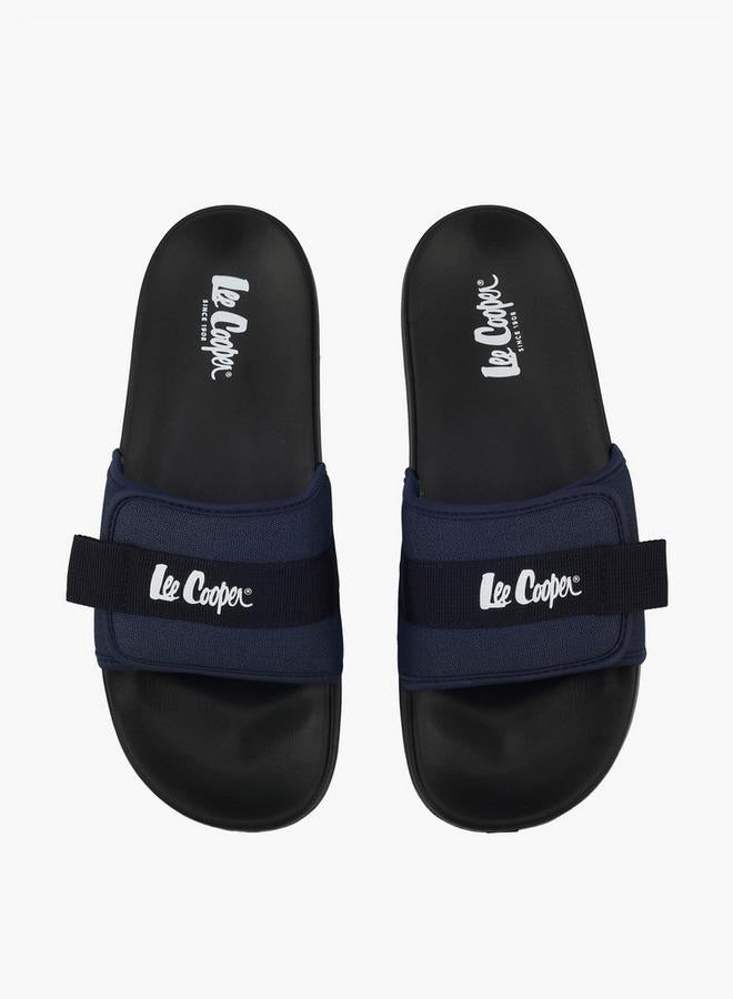 Lee Cooper Men Logo Print Slides - Image 1