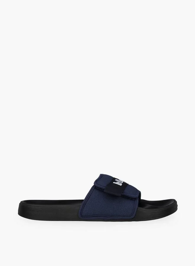 لي كوبر Men Logo Print Slides
