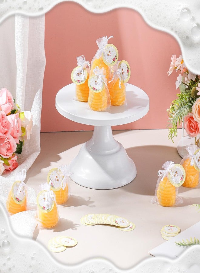 Sacubee 50 Sets Honeycomb Soap Baby Shower Favors, Handmade Bee Scented Soap Party Favors for Guests Baby Shower Favors Soaps with Organza Bags Thanks Tags Wedding Party Guests - Image 4
