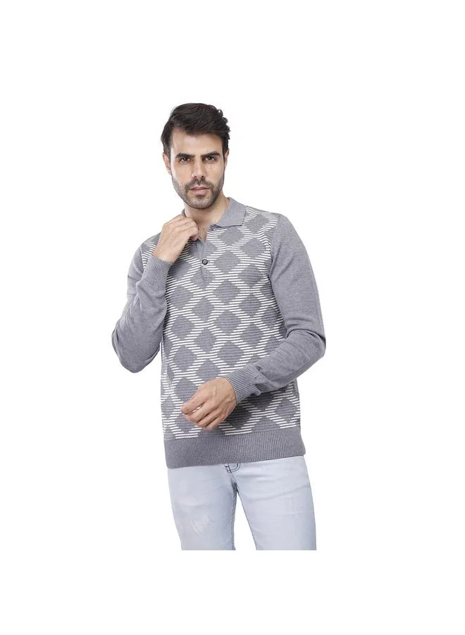Coup Coup Men Casual Sweater With Long Sleeves