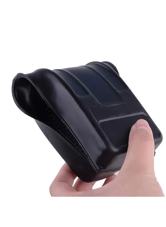 Soft Black Center Armrest Storage Insert Tray with Secure Lid for Enhanced Car Organization and Comfort - Image 5