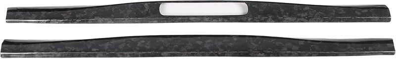 Interior Door Sill Covers, Forged Carbon Fiber, 2pcs for 718 911 LHD - Lightweight Durable Material, Scratch Protection, Easy Stick - On Installation - Image 1