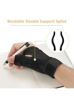 HY Thumb Arthritis Brace Wrist Strap Joint Thumb Spica Splint for Pain Relief Arthritis Tendonitis Sprains Strains Carpal Tunnel Trigger Thumb Immobilize  - Image 2