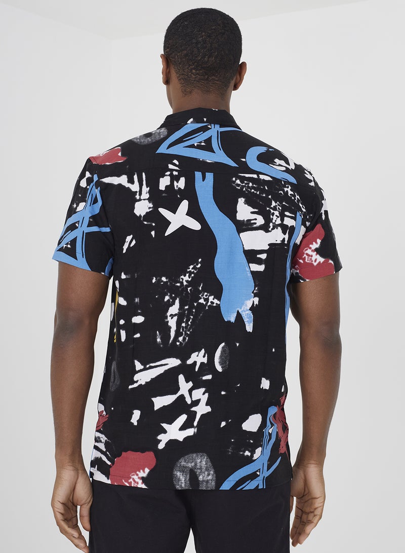 BRAVE SOUL Printed Casual Shirt - Image 5