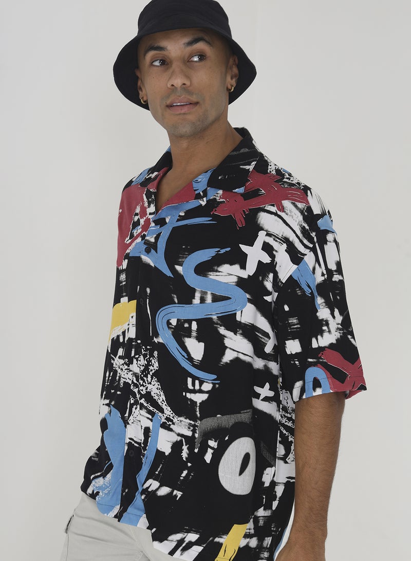 BRAVE SOUL Printed Casual Shirt - Image 2