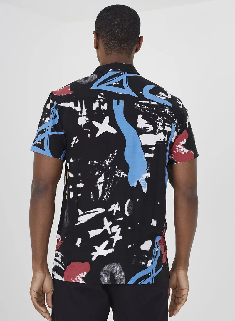 BRAVE SOUL  Printed Casual Shirt for Men | Best Price UAE
