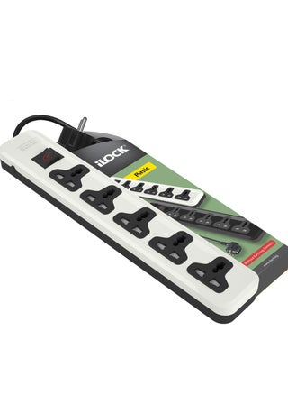 iLOCK Power Strip 5 Universal Outlets without earthing  2m Cable 2800 watt - pzsku/Z8F2698C3B1745C27332AZ/45/1746309052/683f9572-a64e-47a4-b086-301bae846964