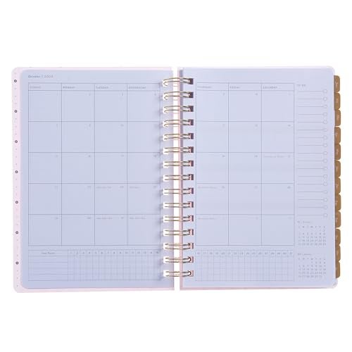 russell+hazel 2025 Spiral Blush Weekly Planner, 12 Month Calendar (January 2025 – December 2025), 5.875" x 8.25” (100620) - Image 3
