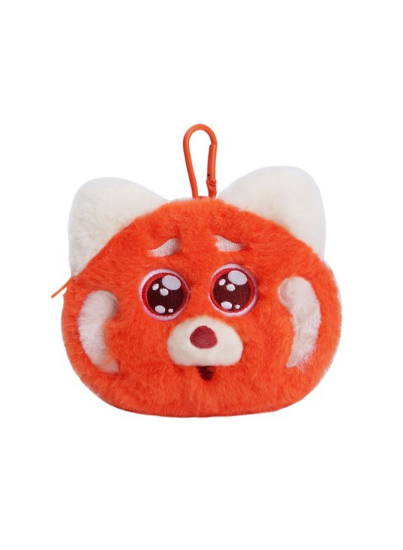 Cute Plush Keychain Toy, Red Panda Coin Purse Plush Texture Pendant, Bag Pendant Decoration, Suitable For Children Over 0 Years Old Toy Gift - Image 1