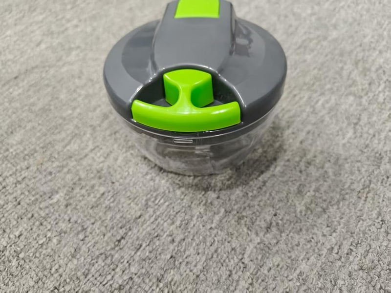 ZEAYEA Manual Food Processor Vegetable Chopper, Compact Hand Pull Cord Garlic Crusher Onion Dicer for Herbs, Carrots, Pears 500ml£¨green£© - Image 5