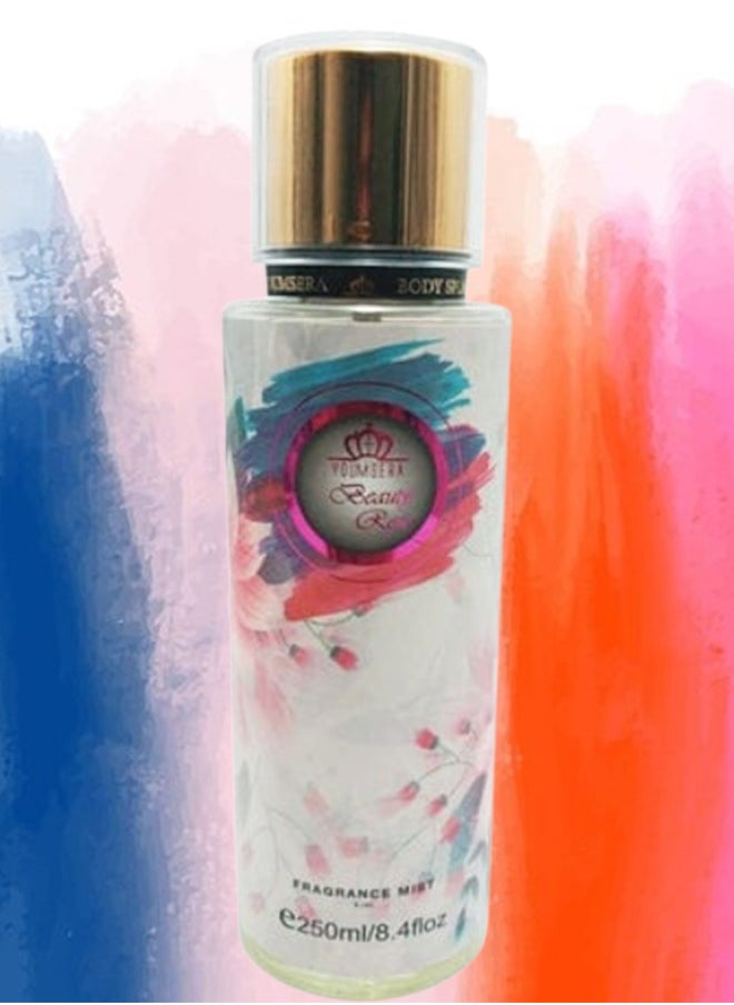 YOUMSERA 3 Pieces Beauty Rose Body Mist 250ml  - Image 2