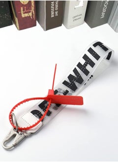 Y&D Lanyard Keychain, Unisex Cool Wrist Lanyard, Key Chain can Hang Key, Wallet, Jeans Decoration, Office Badge Fashionable Rubber Industrial Belt Holder Mobile Phone (Black)  - Image 2