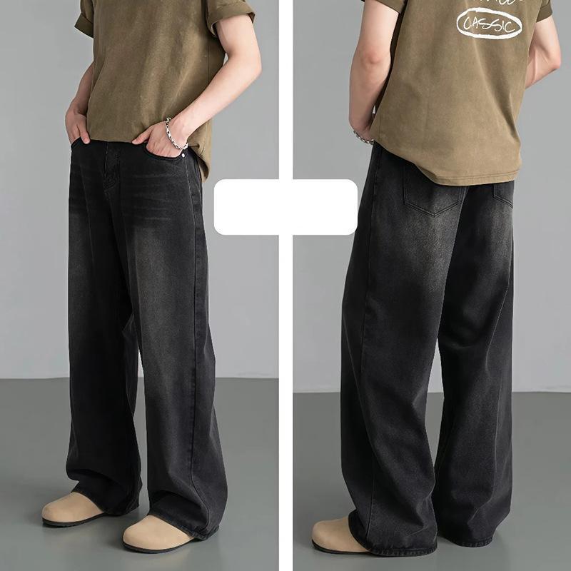 Unisex Classic Denim Jeans Loose Fit Daily Outdoor Wear - Image 4