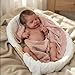 Zero Pam Full Silicone Baby Doll20 in Reborn Baby Dolls Silicone Full Body Realistic Babys Doll Anatomically Correct Girl Real Life Reborn Dolls Full Body Girl 02 - Image 2