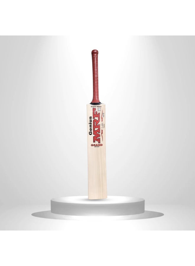MRF Genius Grand Edition English Willow Cricket Bat Junior- Size Harrow - Image 2