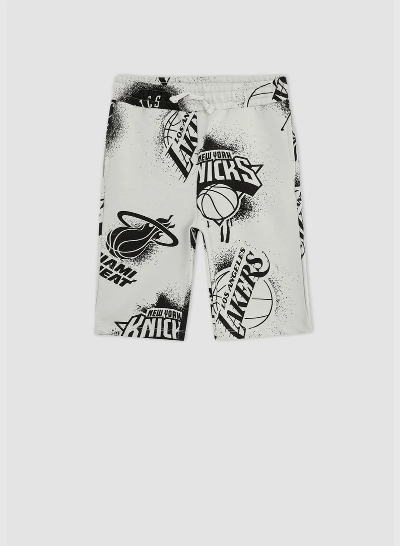 ديفاكتو Boy NBA Current Teams Licenced Knitted Short