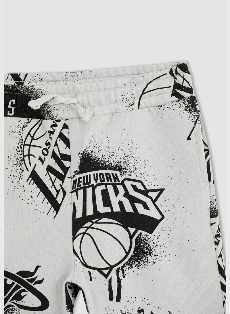 ديفاكتو Boy NBA Current Teams Licenced Knitted Short