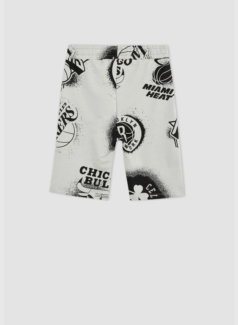 ديفاكتو Boy NBA Current Teams Licenced Knitted Short